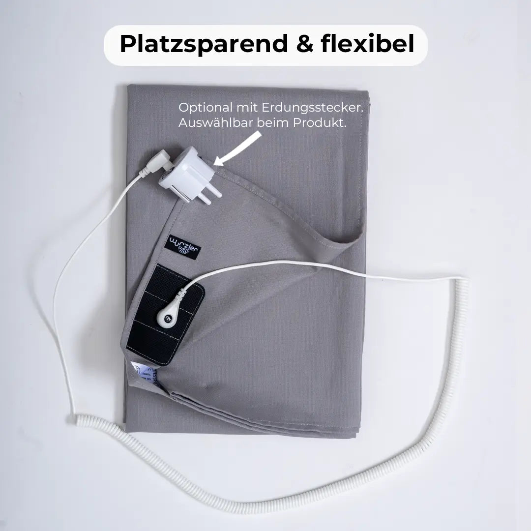 Spiralkabel für Erdungsstecker | Weiß